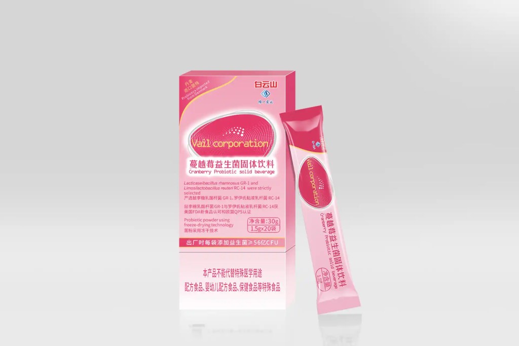 蔓越莓益生菌固體飲料